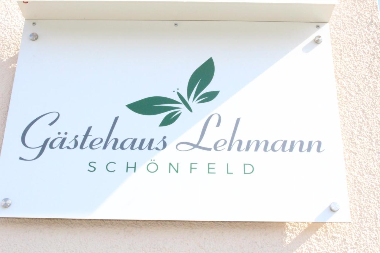 Gaestehaus Lehmann Schonfeld  Extérieur photo